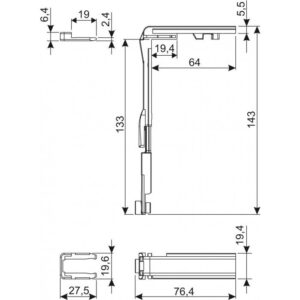 Giesse Corner Drive EG Channel 15/20 Futura