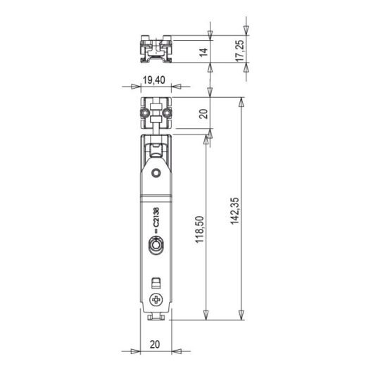 Giesse Corner Drive EG Channel 15/20 Futura - Image 2