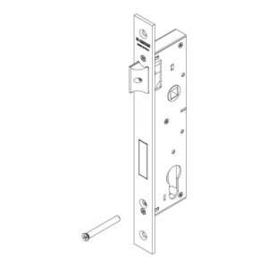 Giesse Locks with dead bolt and spring latch