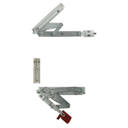 1204L MAGICUBE pair of concealed hinges for left side-hung opening, 180 kg capacity