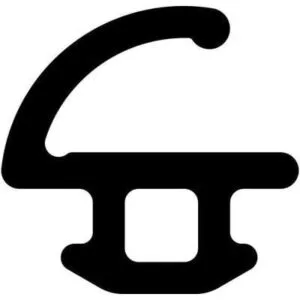 SEAL GASKET FRAME 2mm EPDM BLACK