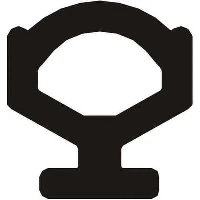BUBBLE GASKET 8mm EPDM - EXP BLACK