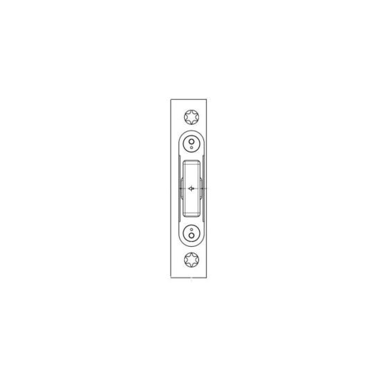 LOCKING PLATE FOR DOOR LOCK AUT-MR/24x3/120/NL10