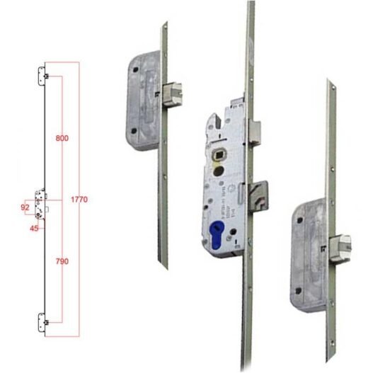 GU SECURY Automatic Multi-Point Door Lock - Image 4