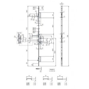 AUTOMATIC STAINLESS STEEL LOCK CISA MULTITOP MATIC - INOX