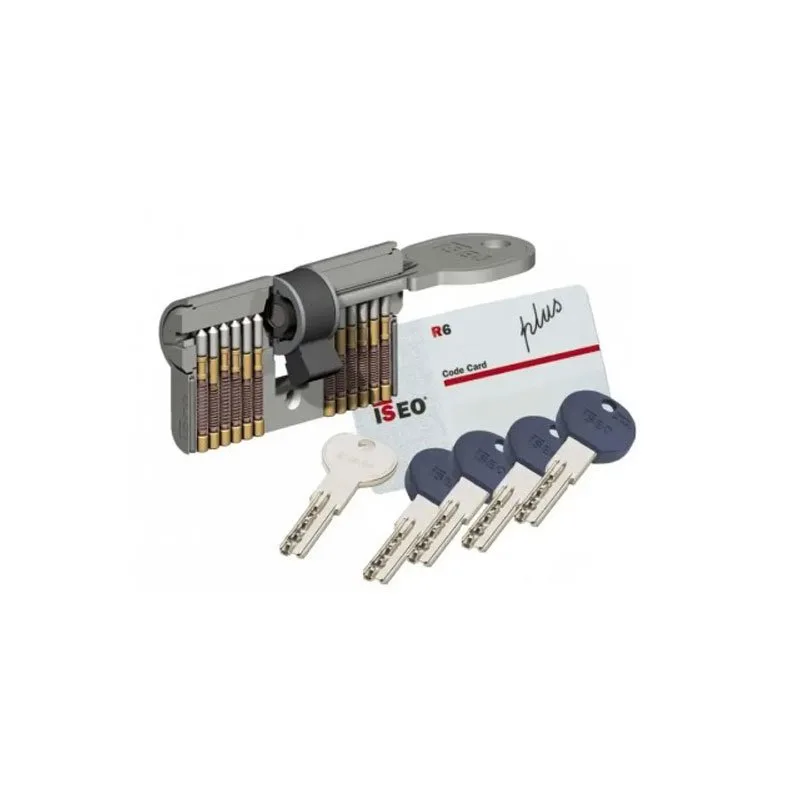Cilindro Di Sicurezza Iseo 'R6 Plus' - 5 Chiavi, Misura 40x60 Mm, Alta Resistenza - Foto 11