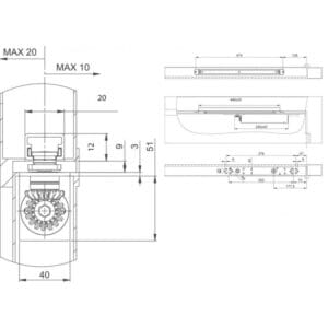 ASSA ABLOY DC860 Overhead Door Closer