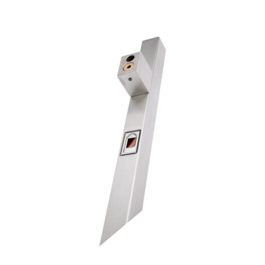 Navkom QM-90 Square Main Door Handle with Fingerprint Reader - Image 2