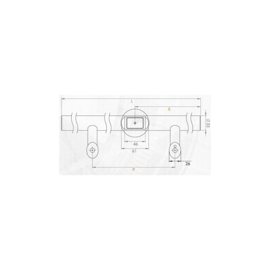 Navkom R4 45° Main Door Handle & Fingerprint Reader - Ø 33 mm - Image 6