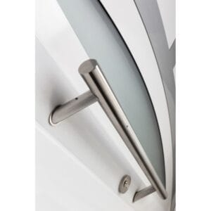 Navkom R4 45° Main Door Handle & Fingerprint Reader - Ø 33 mm