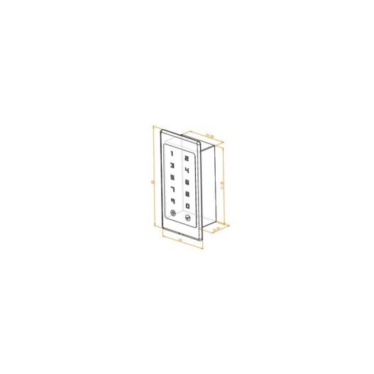 Navkom TP-SB Touch Keypad - Image 2