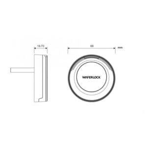 WaferLock L345 Smart Handle Lock