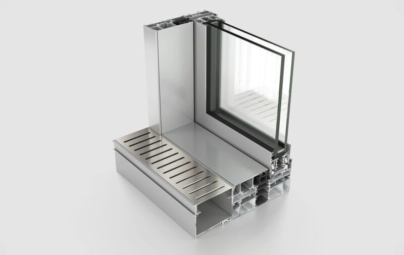 1-Minimal-Look-S52-technology Elvial MINIMAL LOOK SL52 HI² Sliding Door System