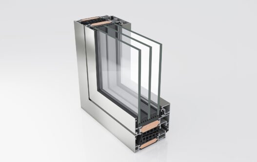 Elvial W92 HI².AW Aluminum-Wood Window System