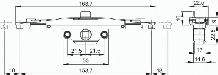 Giesse Window Handle Mechanism