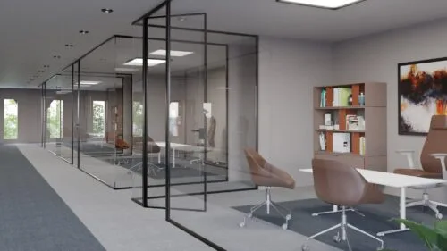 IALONET Vi40 Cnt Glass Partition System