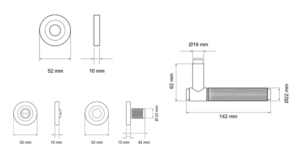 Karcher Design Door handle Studio Series ER90B BAD 88