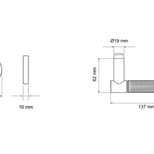 Karcher Design Door Handle Studio Series ER90B1 0S 83