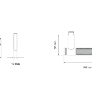 Karcher Design Door handle Studio Series ER90C1 0S 71
